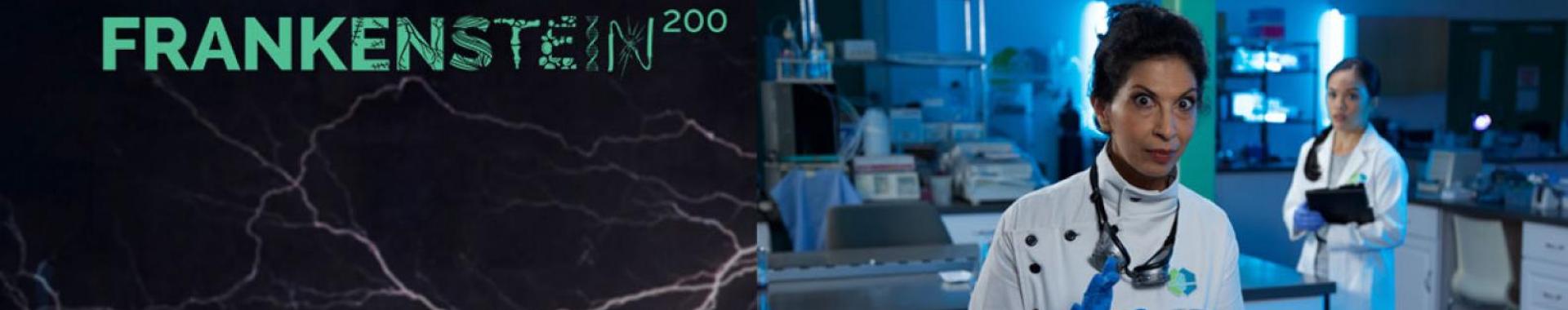 Person in a science lab