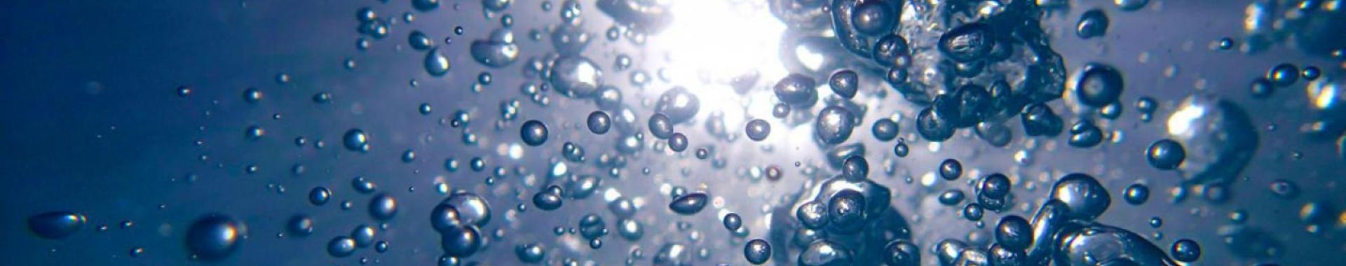 Bubbles underwater